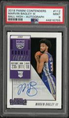 Marvin Bagley III [Ball High Autograph] Basketball Cards 2018 Panini Contenders Prices