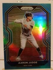 Aaron Judge [Carolina Blue Prizm] Baseball Cards 2021 Panini Prizm Prices