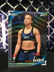 Maycee Barber [Wave] #UFCK-MB Ufc Cards 2019 Topps UFC Chrome Knockout Prices