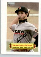 Warming Bernabel #73PU-14 Baseball Cards 2022 Topps Heritage Minor League 1973 Pin Up Prices
