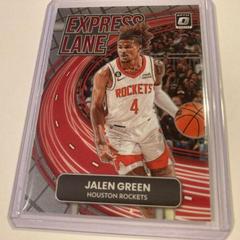 Jalen Green #18 Basketball Cards 2022 Panini Donruss Optic Express Lane Prices