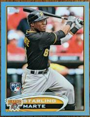 Starling Marte [Wal Mart Blue Border] Baseball Cards 2012 Topps Update Prices