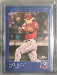 Mike Trout #3 Baseball Cards 2019 Topps 150 Years of Baseball Prices