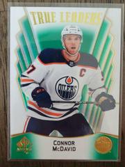 Connor McDavid [Green] #TL-1 Hockey Cards 2021 SP Authentic True Leaders Prices