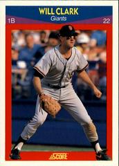Will Clark Baseball Cards 1990 Score Superstars Prices