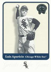 Luis Aparicio Baseball Cards 2001 Fleer Greats Prices