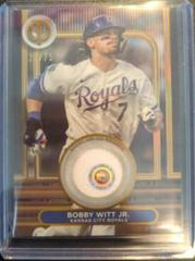 Bobby Witt Jr. [Gold] #SOA-BW Baseball Cards 2024 Topps Tribute Stamp of Approval Prices