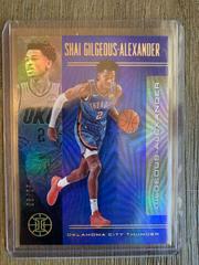 Shai Gilgeous-Alexander [Blue] Basketball Cards 2019 Panini Illusions Prices