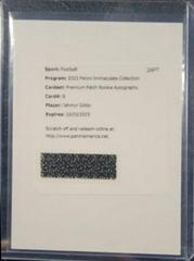 Jahmyr Gibbs #8 Football Cards 2023 Panini Immaculate Premium Patch Rookie Autograph Prices