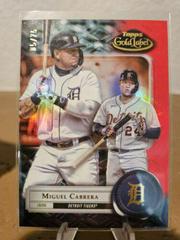 Miguel Cabrera [Class 1 Red] #11 Baseball Cards 2022 Topps Gold Label Prices
