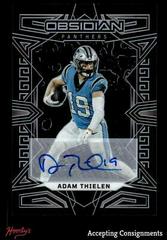 Adam Thielen #13 Football Cards 2023 Panini Obsidian Signature Prices
