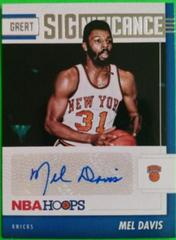 Mel Davis #GS-MDV Basketball Cards 2021 Panini Hoops Great SIGnificance Prices