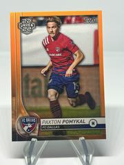 Paxton Pomykal [Orange] Soccer Cards 2020 Topps MLS Prices