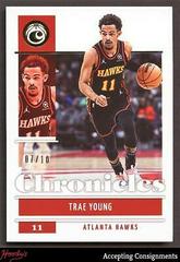 Trae Young [Gold] Basketball Cards 2021 Panini Chronicles Prices