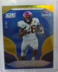 Breece Hall [Gold Zone] #D5 Football Cards 2022 Panini Score NFL Draft Prices