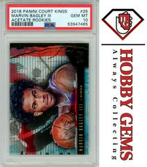 Marvin Bagley III Basketball Cards 2018 Panini Court Kings Acetate Rookies Prices