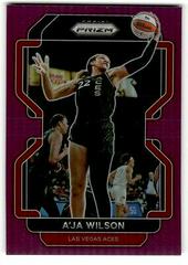 A'ja Wilson [Purple] #39 Basketball Cards 2022 Panini Prizm WNBA Prices