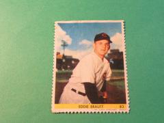 Eddie Erautt #83 Baseball Cards 1949 Eureka Sportstamps Prices