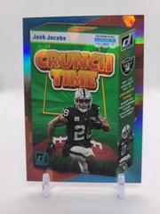 Josh Jacobs [Cubic] #CT-9 Football Cards 2023 Panini Donruss Crunch Time Prices