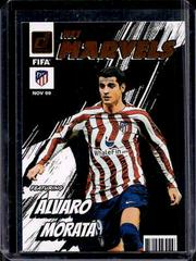 Alvaro Morata [Orange] Soccer Cards 2022 Panini Donruss Net Marvels Prices