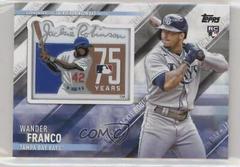 Wander Franco #SEP-WF Baseball Cards 2022 Topps Update Special Event Patch Relics Prices