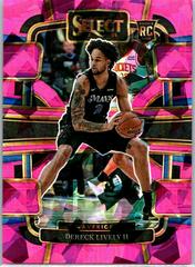 Dereck Lively II [Cracked Ice Pink Prizm] #111 Basketball Cards 2023 Panini Select Prices