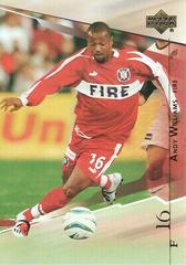 Andy Williams Soccer Cards 2004 Upper Deck MLS Prices
