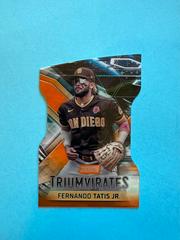Fernando Tatis Jr. [Orange] #T-7 Baseball Cards 2023 Stadium Club Triumvirates Prices