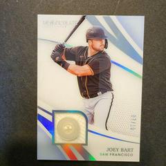 Joey Bart [Patch Autograph Button] Baseball Cards 2021 Panini Immaculate Collection Prices