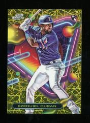 Ezequiel Duran [Gold Interstellar] #102 Baseball Cards 2023 Topps Cosmic Chrome Prices