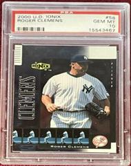 Roger Clemens Baseball Cards 2000 Upper Deck Ionix Prices