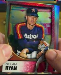 Nolan Ryan [Red Refractor] #22 Baseball Cards 2023 Topps Transcendent Prices