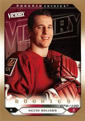 Keith Ballard Hockey Cards 2005 Upper Deck Victory Prices