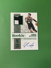 Quinndary Weatherspoon [Autograph Green] #134 Basketball Cards 2019 Panini Encased Prices