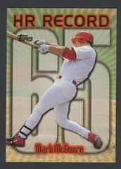 Mark McGwire [#65] #220 Baseball Cards 1999 Topps Home Run Record Prices