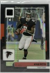 Kyle Pitts [Black] #2 Football Cards 2022 Panini Clearly Donruss Prices