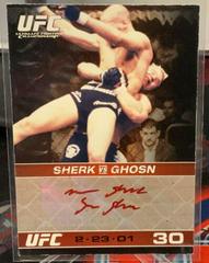 Sean Sherk [Red Ink] Ufc Cards 2009 Topps UFC Round 1 Autographs Prices