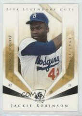 Jackie Robinson Baseball Cards 2004 SP Legendary Cuts Prices