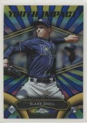 Blake Snell #YI-17 Baseball Cards 2016 Topps Chrome Youth Impact Prices