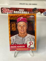 Richie Ashburn [Orange] #349 Baseball Cards 2022 Topps Chrome Platinum Anniversary Prices