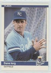 Dane Iorg Baseball Cards 1984 Fleer Update Prices