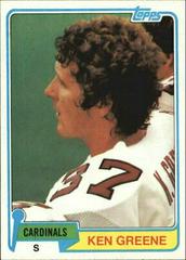 Ken Greene Football Cards 1981 Topps Prices