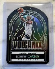Anthony Edwards Basketball Cards 2021 Panini Obsidian Volcanix Prices