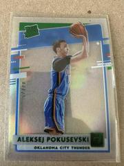 Aleksej Pokusevski [Green] #86 Basketball Cards 2020 Panini Clearly Donruss Prices