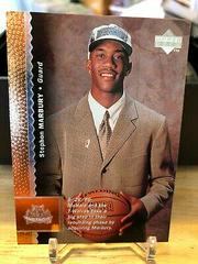 Stephon Marbury Basketball Cards 1996 Upper Deck Prices