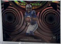 Anthony Richardson [Red Electric Etch] #3 Football Cards 2023 Panini Obsidian Tunnel Vision Prices
