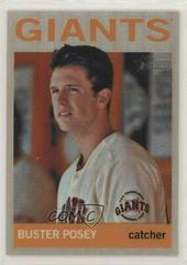 Buster Posey [Refractor] #HC20 Baseball Cards 2013 Topps Heritage Chrome Prices