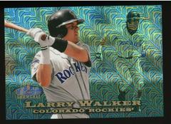 Larry Walker [Row 0] Baseball Cards 1998 Flair Showcase Prices