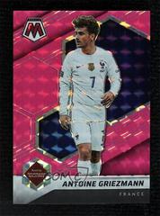 Antoine Griezmann [Pink Fluorescent] #1 Soccer Cards 2021 Panini Mosaic Road to FIFA World Cup Prices