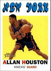 Allan Houston #158 Basketball Cards 2000 Topps Heritage Prices